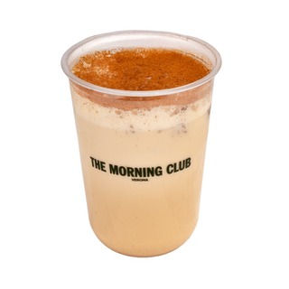 Iced dirty chai latte