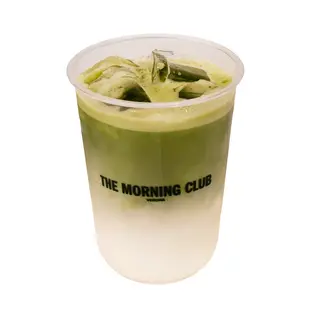 Iced matcha latte