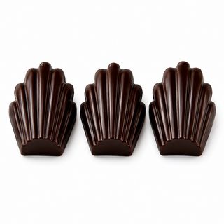 Madeleine al cioccolato fondente - senza glutine e senza lattosio
