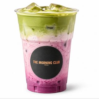 Ube Matcha Latte