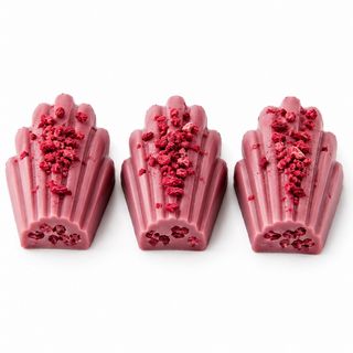 Madeleine al Cioccolato Ruby e Lamponi - senza glutine