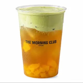 Iced Summer Peach Cloud Matcha