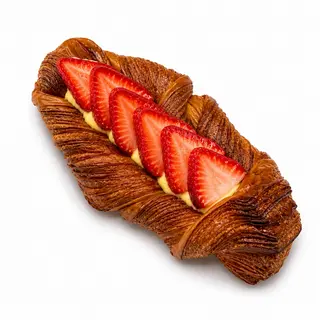 Treccia con Fragole
