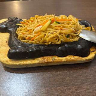 24A-Linguine alla piastra con verdure