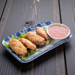Ali di pollo fritte