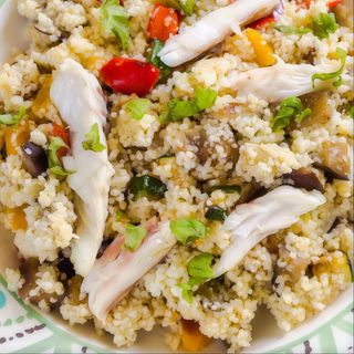 Cous cous verdure e orata