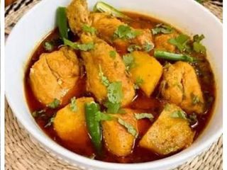 Chicken aloo