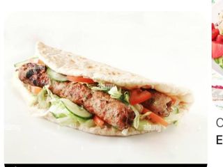Piadina sikh kebab