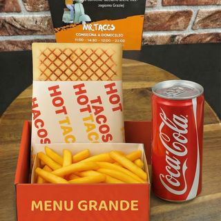 Taco,s menu grandi carne macinata