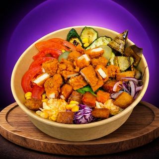 Insalata di pollo crispy