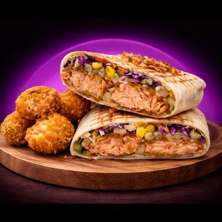 Taco di salmone croccante normale