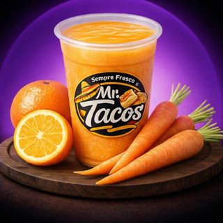 Succo di arancio e carote