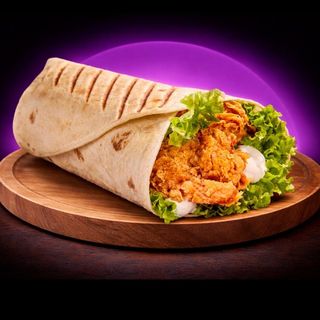 Taco di gamberi croccante grande