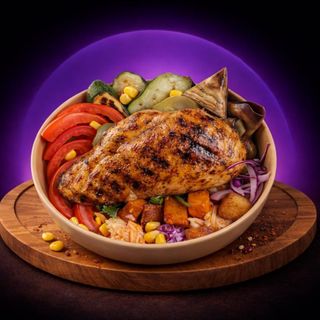 Insalata di pollo alla griglia