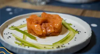 Tartare di salmone selvaggio