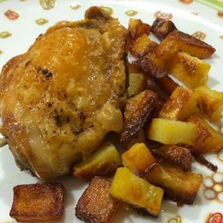 Pollo con patate