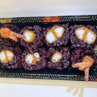 U6 URA EBITEN GAMBERI FRITTI RISO VENERE