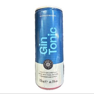 New Gin E Tonic Alcoholic MixDrink 5% Vol 250ml