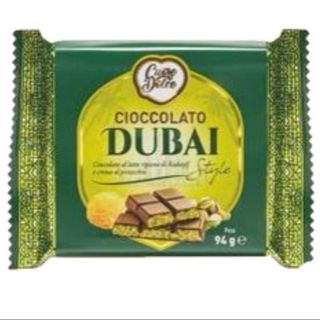 New Cioccolato Dubai Style Latte, Kadayif e Pistachio 94gm
