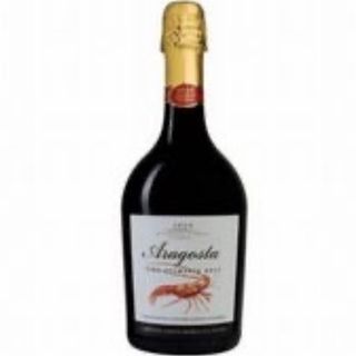 Aragosta Nero Vino Spumante Bruit 11.5% Vol 75cl