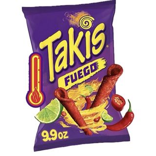 New Takis Fuego Line Patatine Pacco Grande 100gm