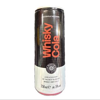 New Whisky E Cola Alcoholic MixDrink 5% Vol 250ml