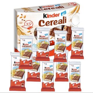 Pacco Grande Kinder Cereali x9 Pezzi 23.5x9g = 211.5gm