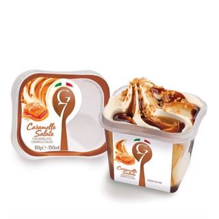 Vaschetta Gelato Caramello Salato Piccola 80g