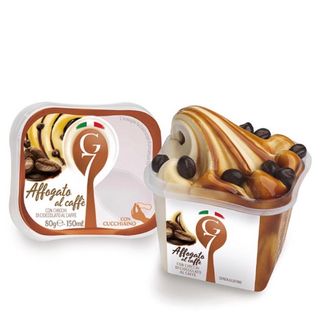 Vaschetta Gelato Affogato Di Caffè Piccola 80g