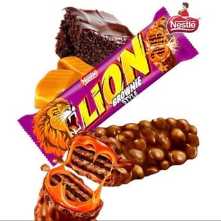 New Cioccolato Nestle Lion Black Brownie Style 40gm
