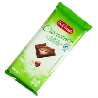 Dolciando Cioccolato Alla Nocciola 100gm