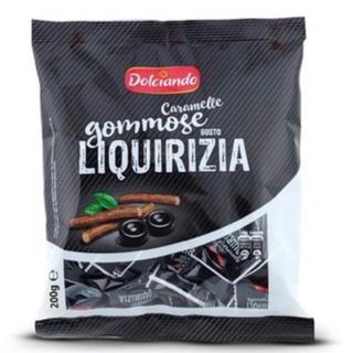 Pacco Caramelle Gommose Alla Liquirizia 200gm