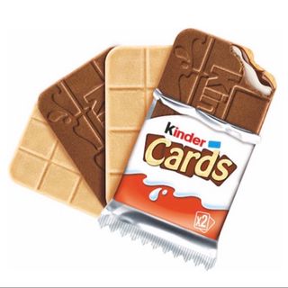 Cioccolato Kinder Cards x2 - 25.6gm