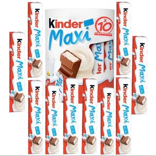 Pacco Grande Kinder Maxi x10 Pezzi - 210gm
