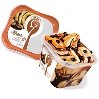 Vaschetta Gelato Alla Affogato Di Caffè 500g