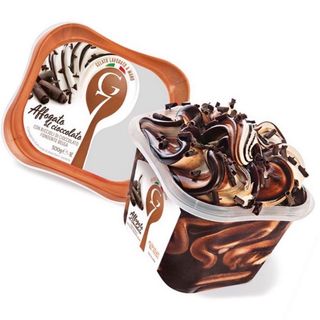 Vaschetta Gelato Alla Affogato Di Cioccolato 500g