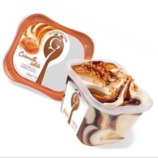 Vaschetta Gelato Alla Caramello Salato 500g