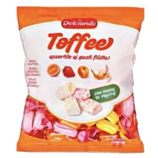 Pacco Caramelle Toffee Alla Frutta 300gm