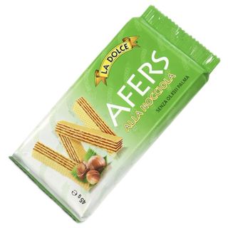 Wafer Piccola Alla Nocciola 45gm