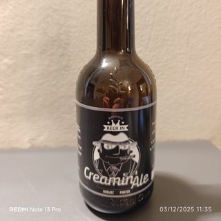 CREAMIN' ALE - ROBUST PORTER alc. 8.8% vol.