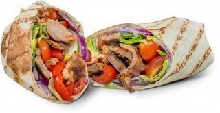 Piadina kebab completa