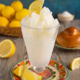 Granita al limone