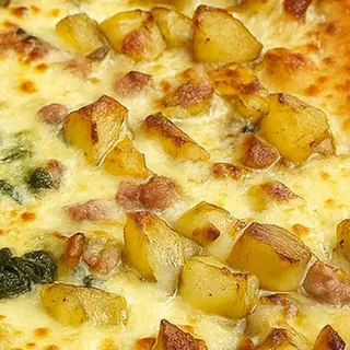 Teglia Patate al forno e salsiccia
