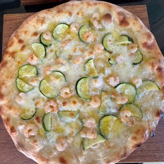 Gamberi e zucchine