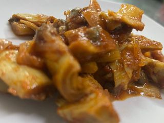 Caponata di carciofi