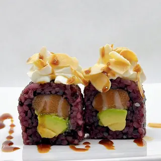 Black salmon philadelphia roll