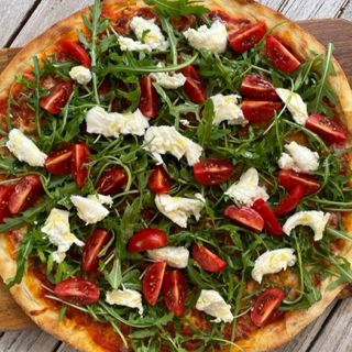 Rucola e pomodoro fresco