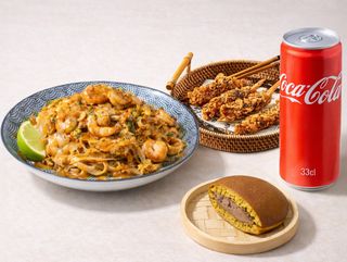 Combo Pad Thai Gamberi + Tempura+ Dorayaki + Bibita