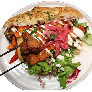 Chicken souvlaki