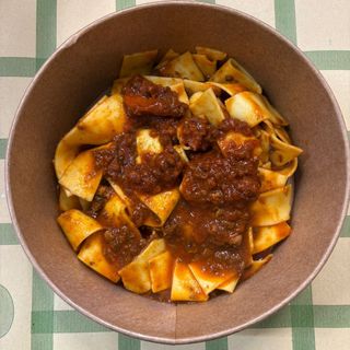Tagliatelle al ragout di lepre